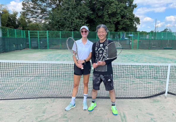 吹田後藤市長とのテニス